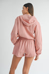 Aisha French Terry Hooded Romper