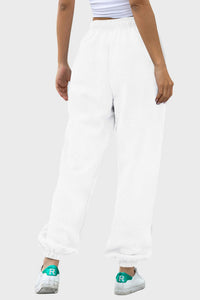 Lauren Elastic Waist Joggers with Pockets