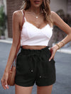 Arielle Tied High Waist Shorts with Pockets