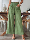 Kairi Pocketed Elastic Waist Wide Leg Pants