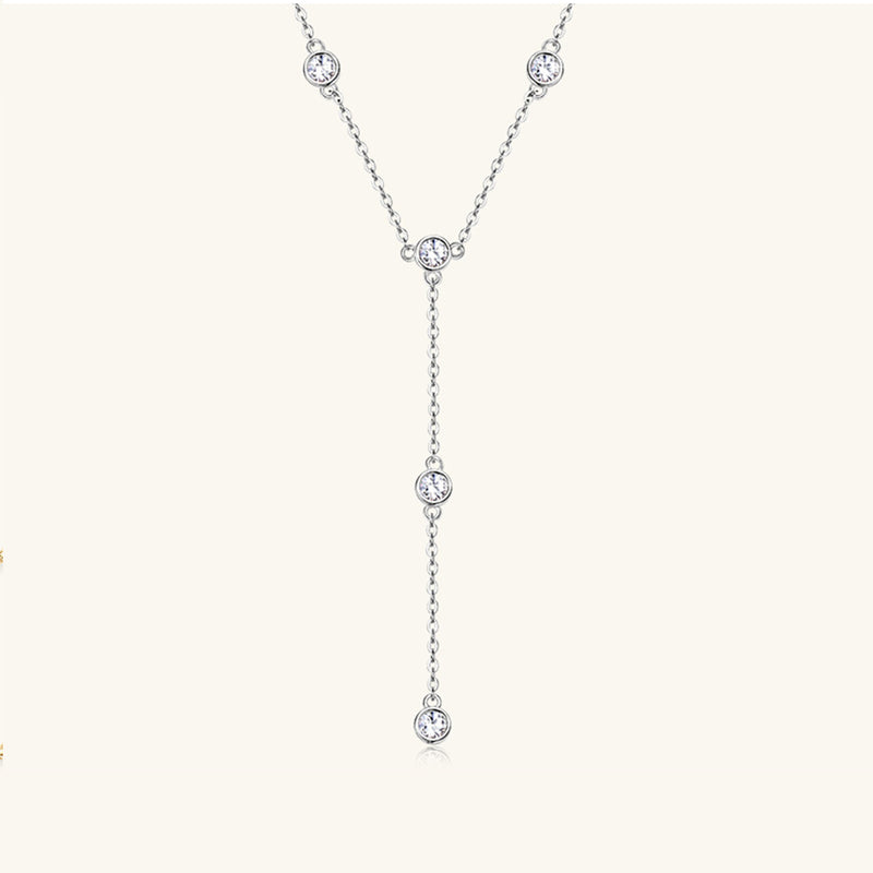 Haisley 1.1 Carat Moissanite 925 Sterling Silver Necklace