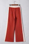 Magdalena Drawstring Contrast Wide Leg Pants