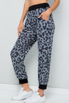 Celeste Leopard Contrast Sweatpants