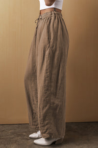 Reese Drawstring Wide Leg Pants