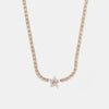 Madalyn Titanium Steel Zircon Star Necklace