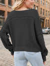 Stevie V-Neck Long Sleeve Sweater