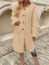 Nicole Button Up Long Sleeve Coat