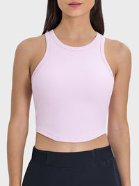 Emiliana Round Neck Racerback Active Tank