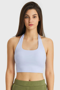 Eileen Breathable Halter Neck Sports Bra