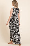 Amara Leopard Maxi Dress with Pockets