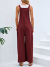 Sadie Square Neck Wide Strap Overalls