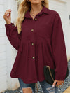 Madilynn Button Up Long Sleeve Shirt