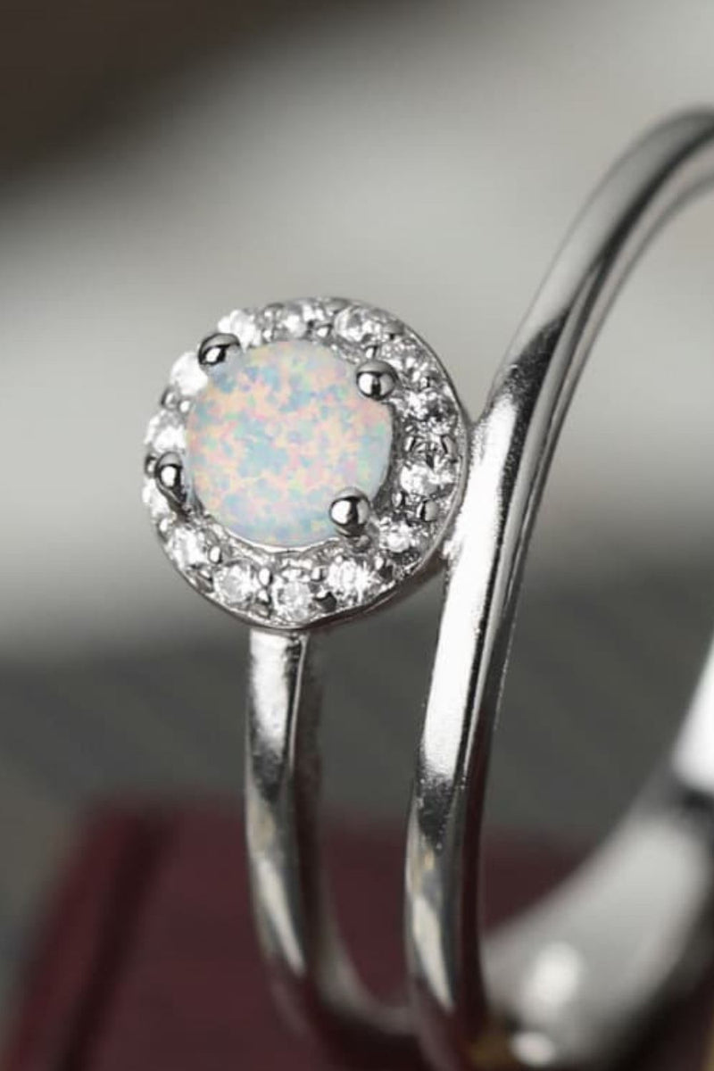 Gracelynn Opal Bypass Ring