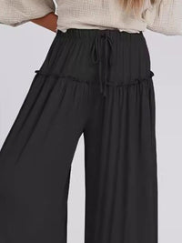 Lexi Full Size Frill Wide Leg Pants