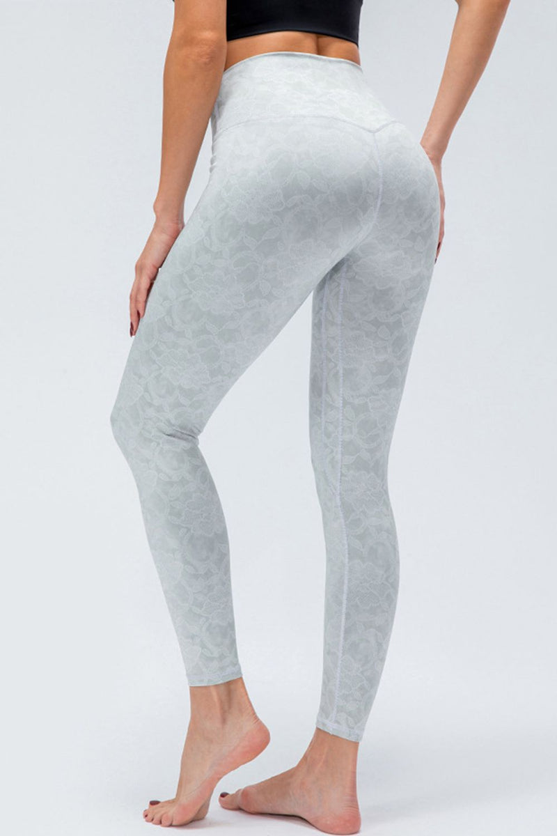 Gia Wide Waistband Slim Fit Active Leggings