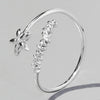 Murphy 925 Sterling Silver Flower Ring