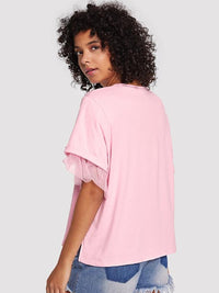 Jamie Round Neck Short Sleeve Top