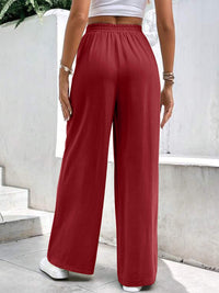 Liv High Waist Wide Leg Pants with Pockets