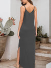 Nylah Slit Scoop Neck Sleeveless Dress