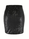 Juliette Sequin Mini Skirt