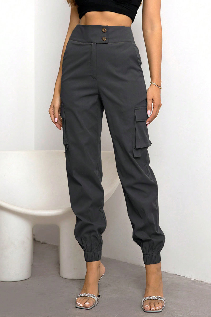 Marilyn High Waist Cargo Pants