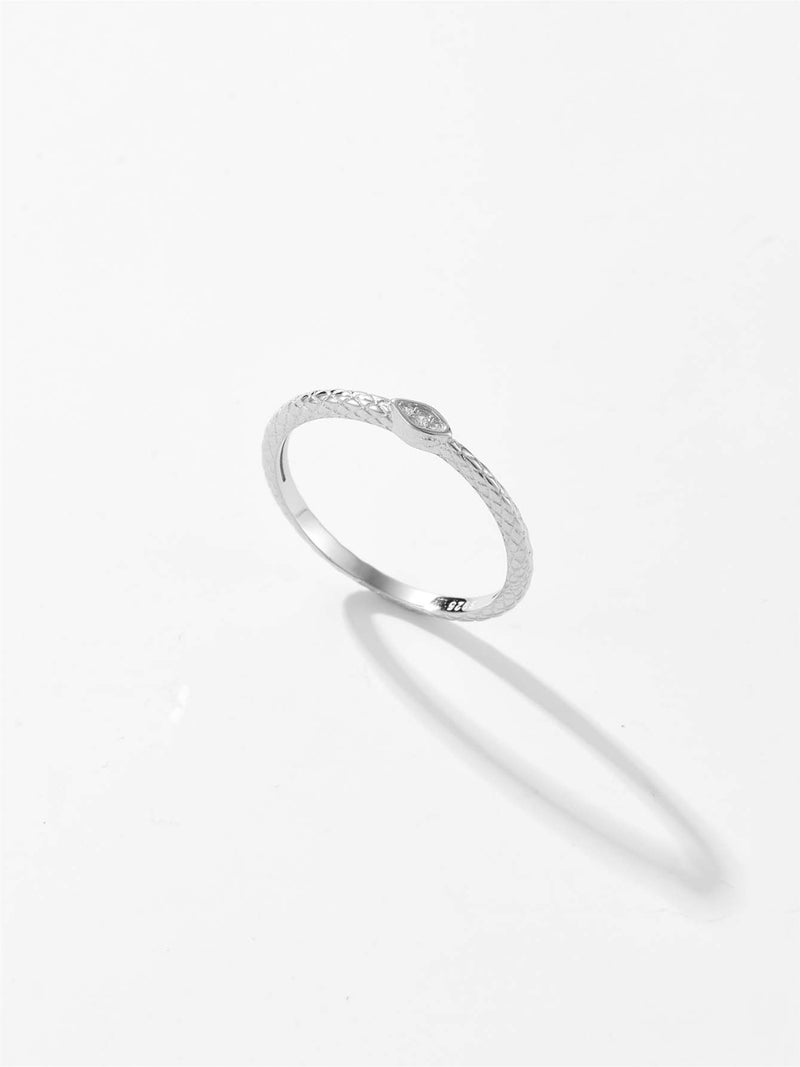 Juliet 925 Sterling Silver Inlaid Zircon Ring