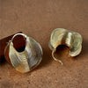 Angelica 18K Gold-Plated Spiral Earrings