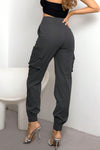 Marilyn High Waist Cargo Pants