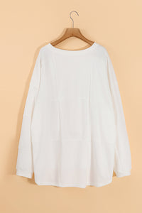 Lucia Round Neck Long Sleeve Sweatshirt