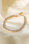 Jovie Inlaid Zircon 18K Gold Plated Bracelet