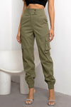 Marilyn High Waist Cargo Pants