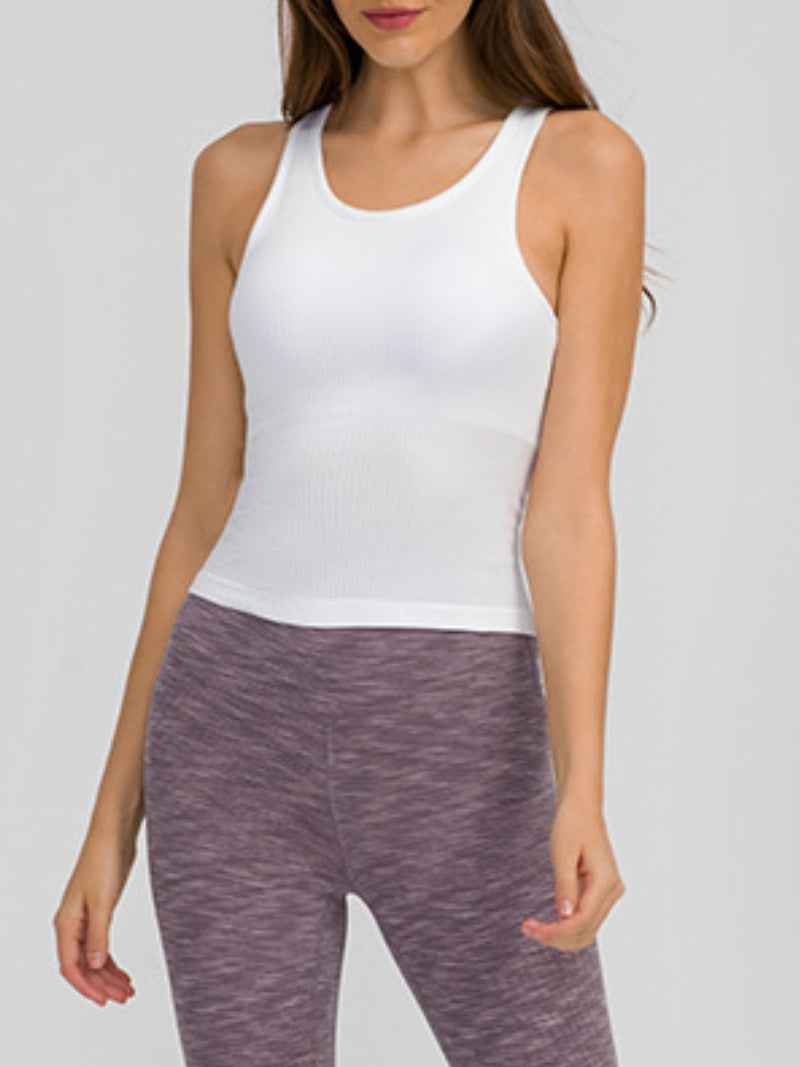 Luella Round Neck Racerback Active Tank