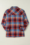 Alana Plaid Collared Neck Long Sleeve Shirt