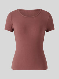 Alessia Round Neck Short Sleeve T-Shirt