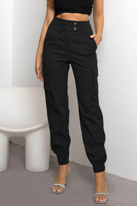 Marilyn High Waist Cargo Pants