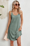 Gracelyn Eyelet Scoop Neck Double Strap Dress