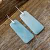 Aya Natural Stone Geometric Shape Earrings