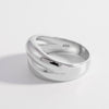 Wrenley 925 Sterling Silver Bulging Ring