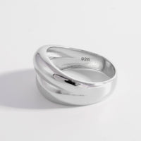 Wrenley 925 Sterling Silver Bulging Ring