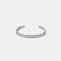 Jolie Stainless Steel Inlaid Zircon Bracelet