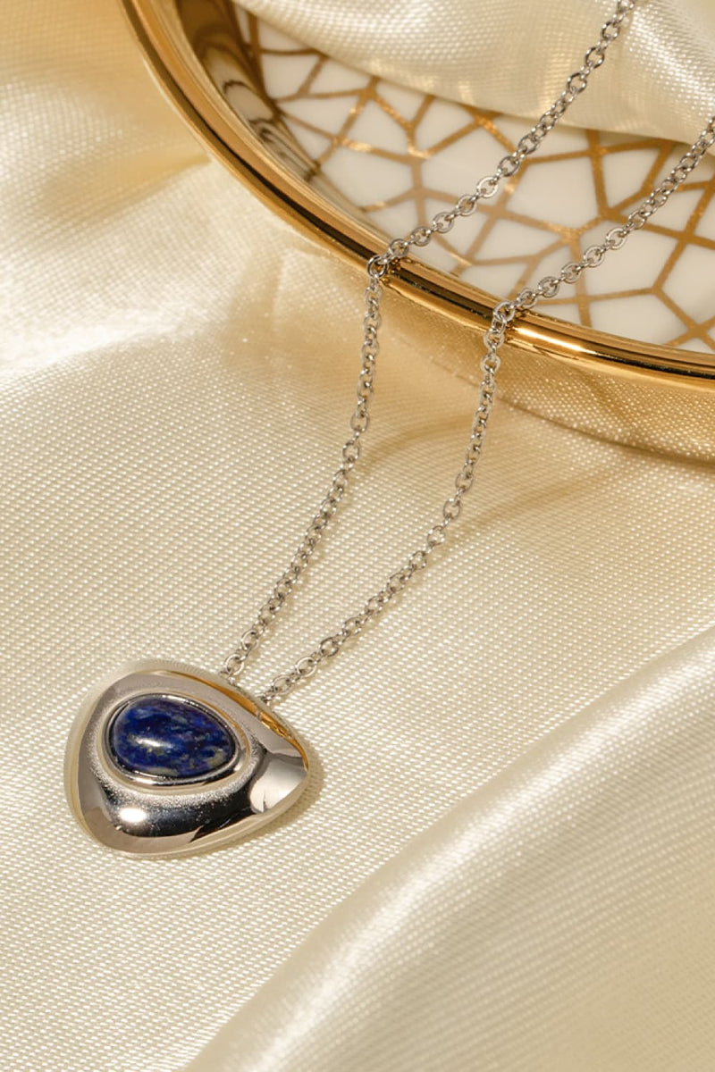 Paris Lapis Lazuli Pendant Necklace