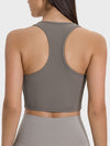 Emma Scoop Neck Wide Strap Active Tank