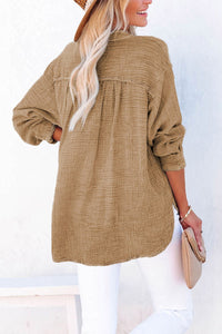 Aria Buttoned Long Sleeve Blouse