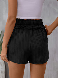 Fallon Pocketed High Waist Shorts