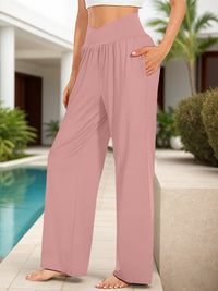 Lauryn Pocketed High Waist Wide Leg Pants