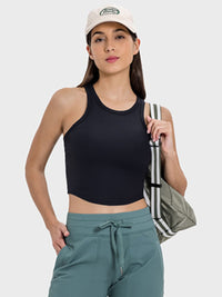 Emiliana Round Neck Racerback Active Tank