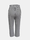 Keily Striped Pants with Pockets