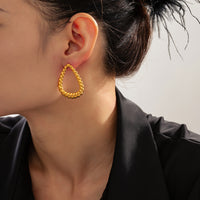 Adelaide 18K Gold-Plated Twisted Earrings