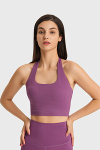 Eileen Breathable Halter Neck Sports Bra