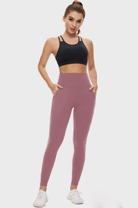 Kamila Pocketed High Waist Active Leggings